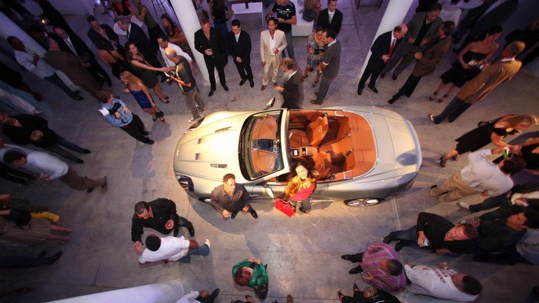 Eggwhites caters special Aston Martin unveiling at the Moore Building Miami