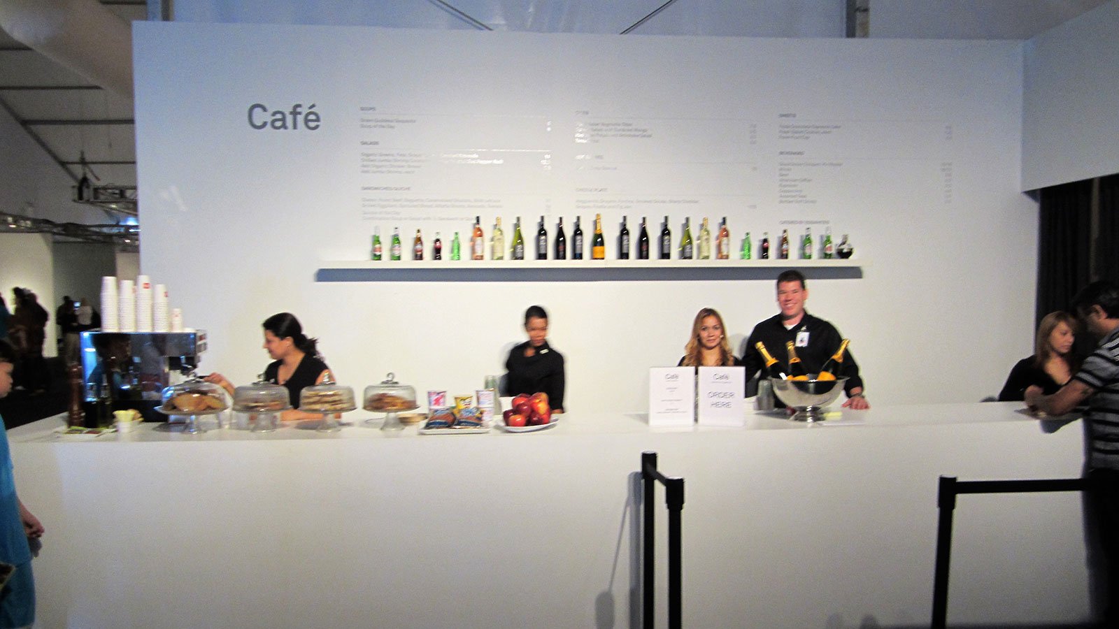 Eggwhites catered the 2011 DesignMiami cafe