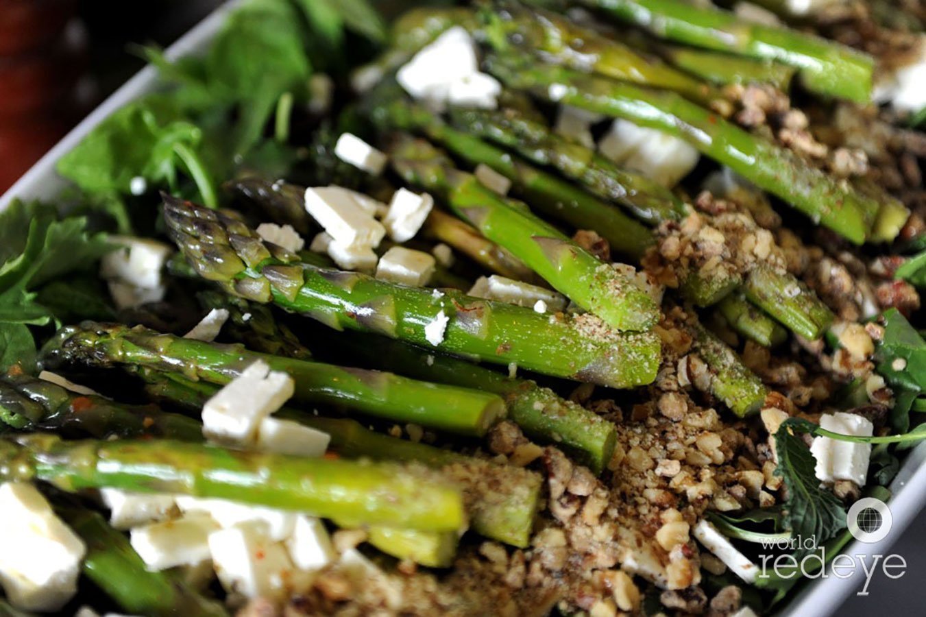 Grilled Asparagus at The Ritz-Carlton Residences Miami Beach Master Broker Forum Dinner
