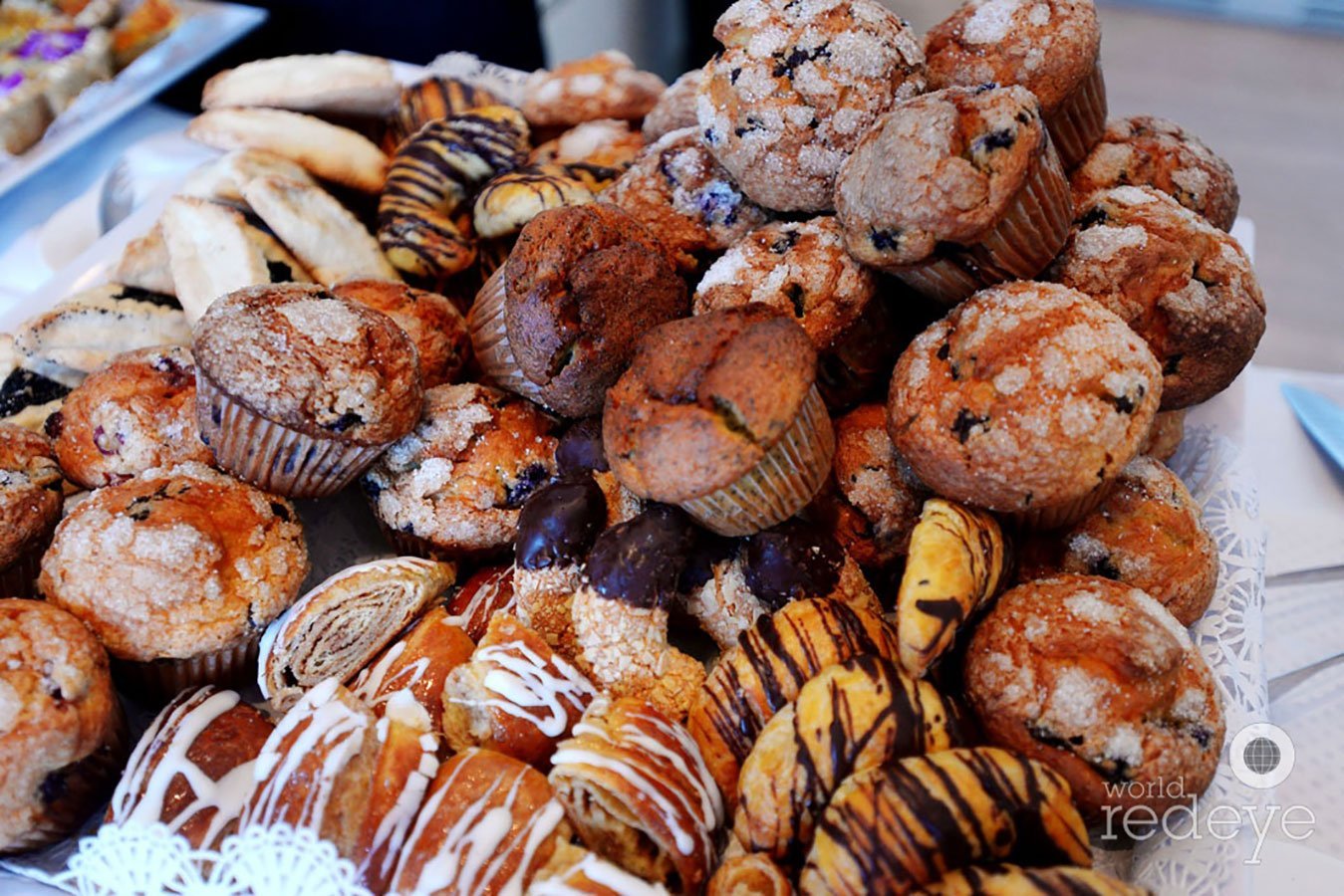 Pastries at Ritz Carlton Miami Beach Brunch for Sotheby's
