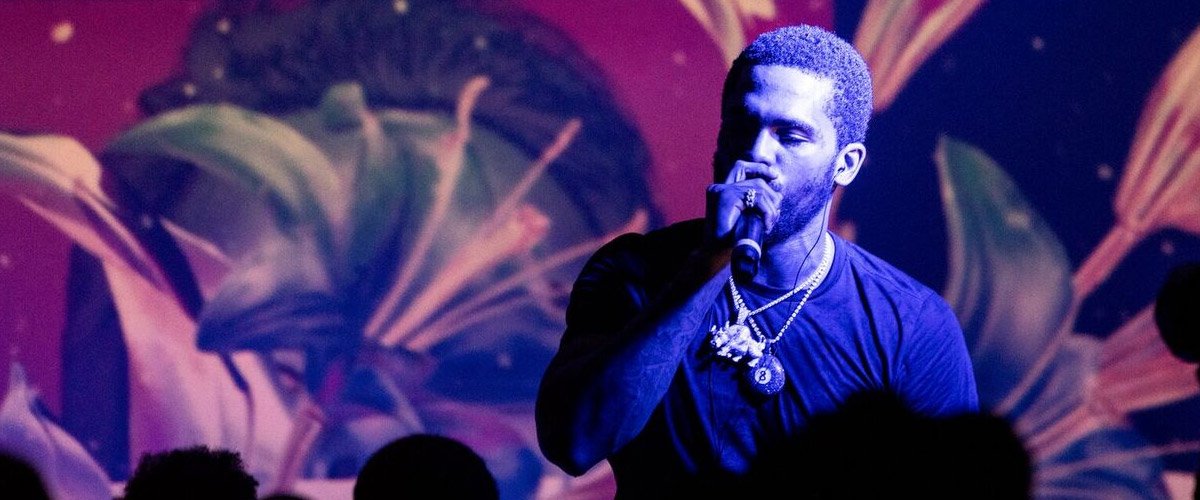 Hip-hop artist Dave East performs at Soundcloud x 1800 Tequila Art Basel party 2017
