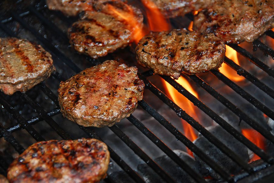 Burgers on the Grill | Picnic food | Eggwhites Catering BBQ Menu