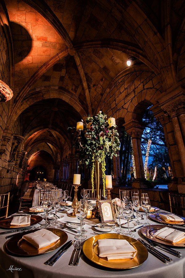 Wedding catering Miami venue | Ancient Spanish Monastery