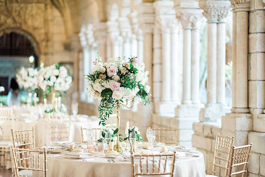 Chrystal and Anthony | Wedding venues in Miami | Ancient Spanish Monastery wedding reception