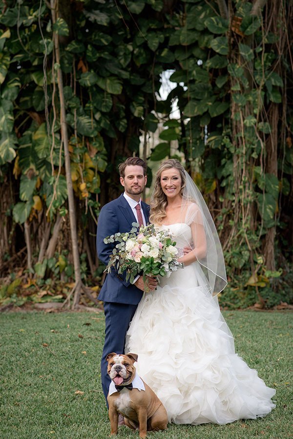 Wedding venues in Miami | Ancient Spanish Monastery wedding catering | Natalie and Justin