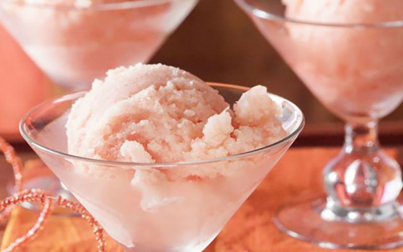 dessert ctering menu | grapefruit sorbet