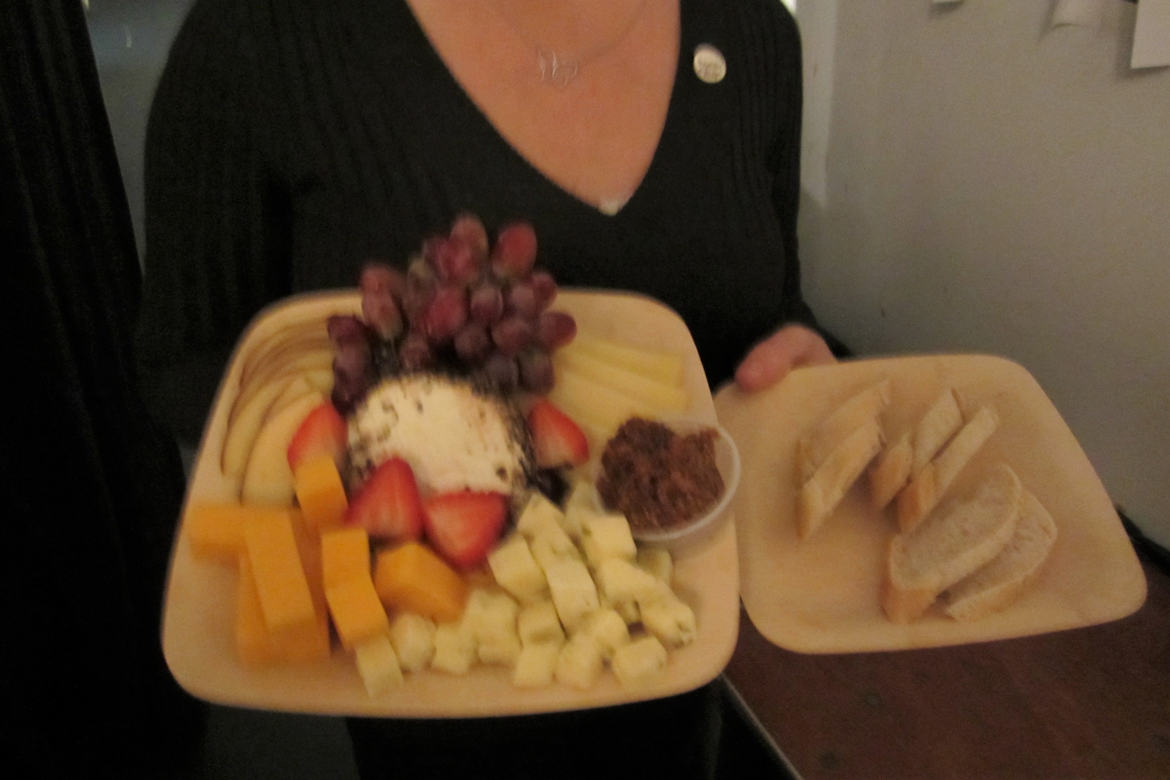 Design Miami cafe catered menu | cheese platter