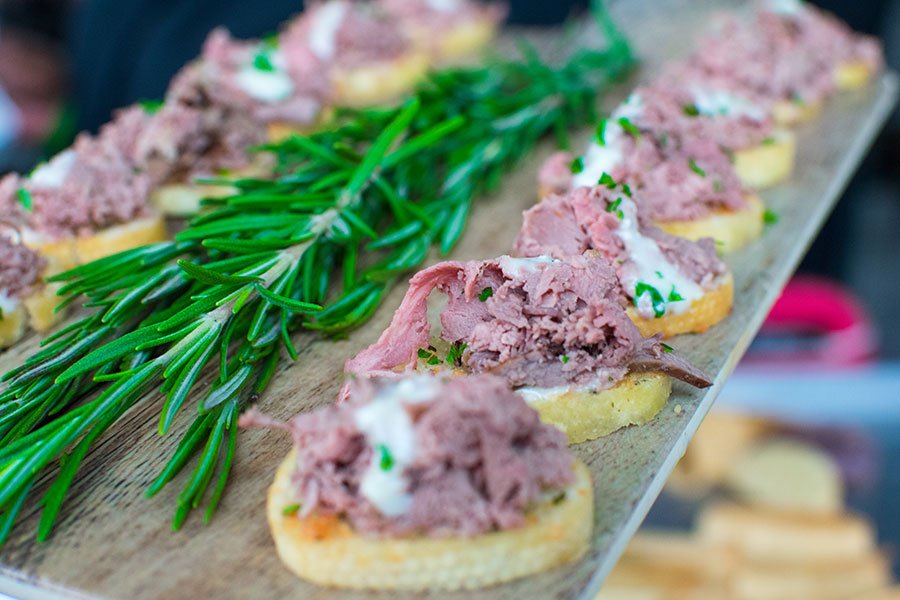 yacht party food ideas | passed hors d'oeuvres