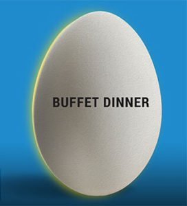 Eggwhites Catering Buffet Dinner menu