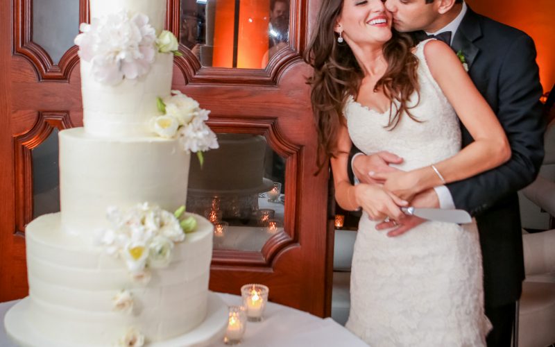 Bobblehead custom wedding cake topper