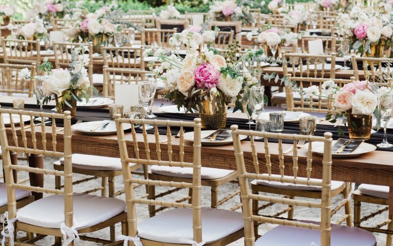 Rustic wedding style | farmhouse table at deering estate wedding