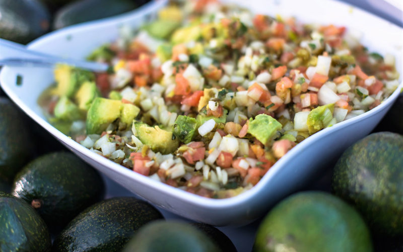 Avocado, Tomato, Cilantro and Lemon Salsa