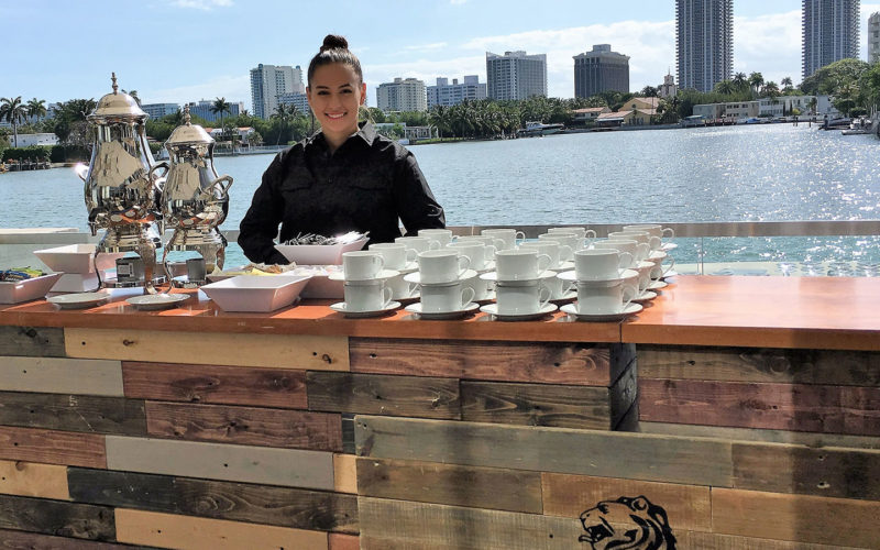 Coffee Service at Ritz Residences Miami Beach