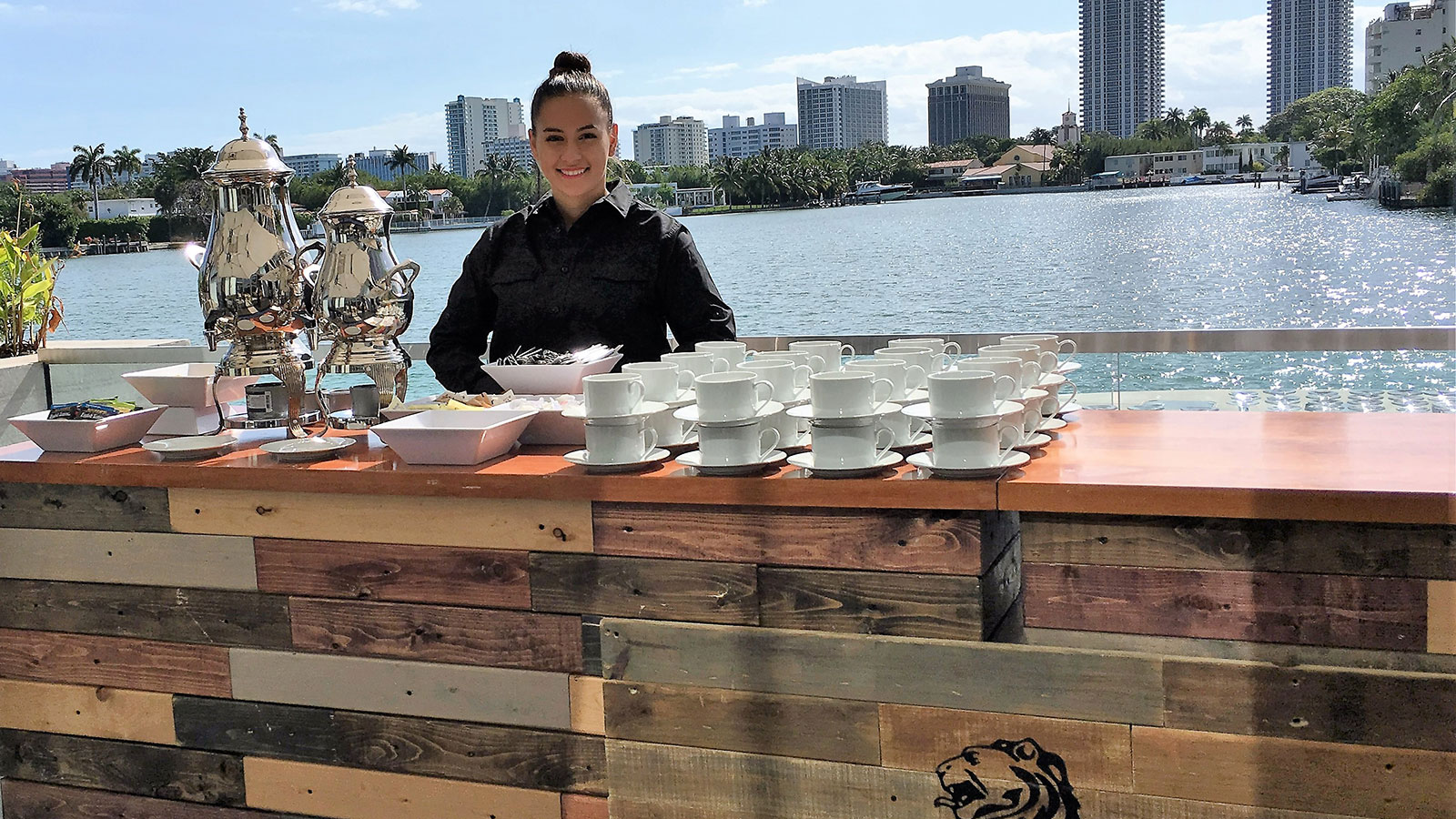 Coffee Service at Ritz Residences Miami Beach