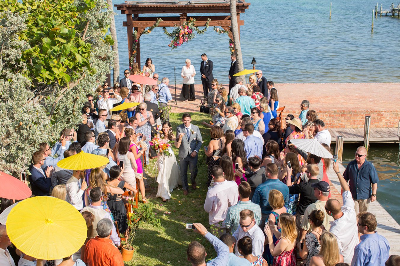 Key West wedding ceremony | South Florida beach wedding
