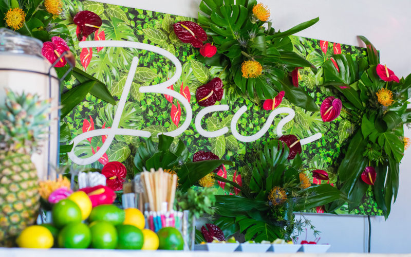 Tropical bar sign at the Southwest #Heartoftravel event at FATVillage Arts District