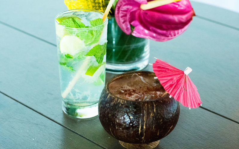 Sky Juice, Planters Punch and a Classic Cuban Mojito were served at the Southwest #Heartoftravel event at FATVillage Arts District