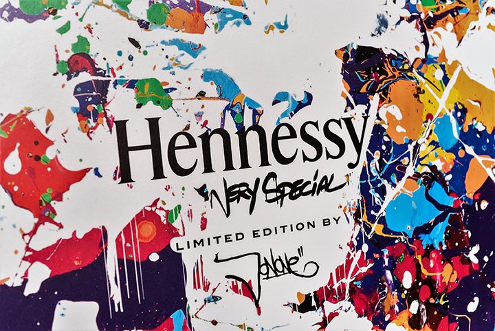 Eggwhites Special Events Catering corporate client | Hennessy VS | Limited Edition Artwork by Jonone