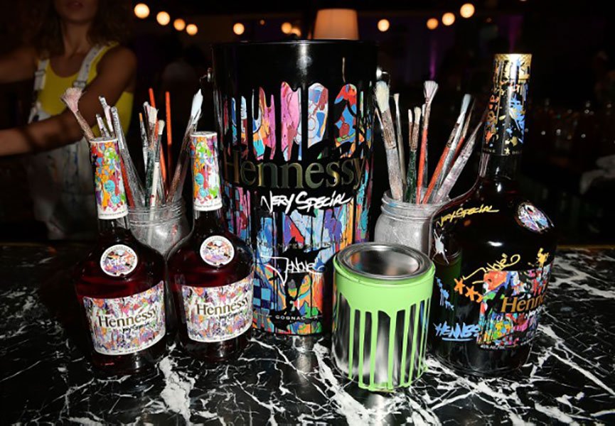 Product launch party for Hennessy VS Limited Edition by JonOne at Cafeina Wynwood