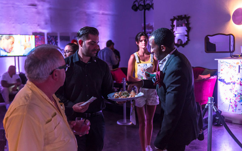 Eggwhites Special Events Catering at Hennessy VS Limited Edition by JonOne event at Cafeina Wynwood