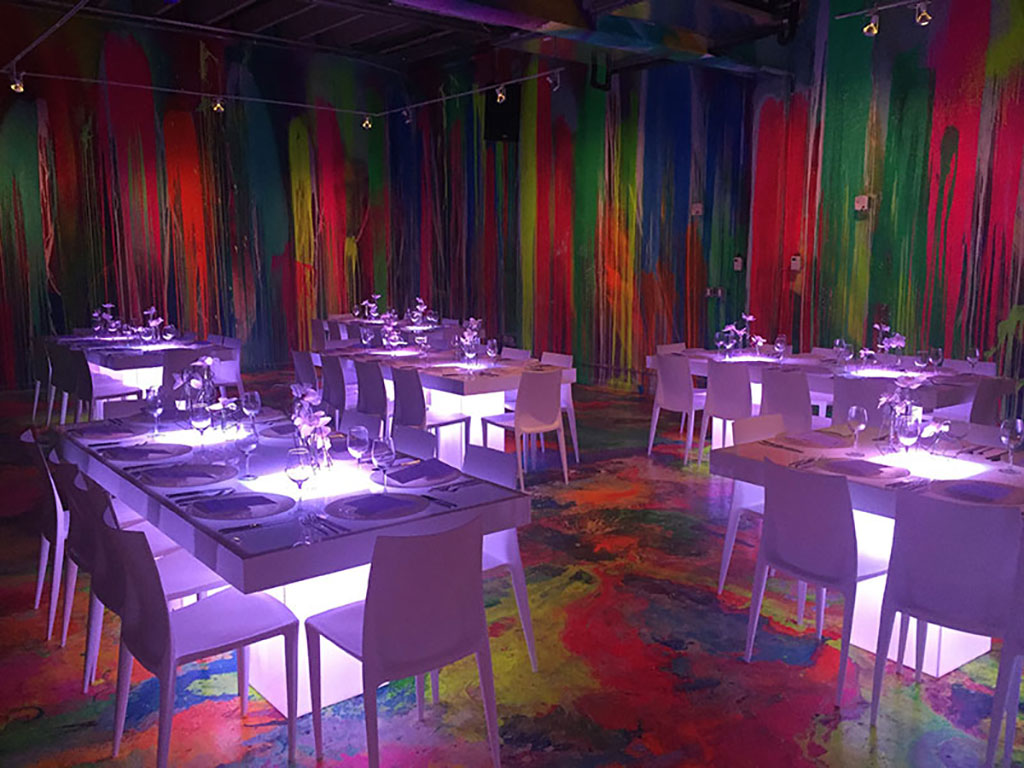 Eggwhites Catering at Wynwood Walls event space | Art Basel party venue