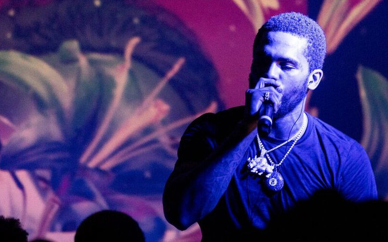 Hip-hop artist Dave East performs at Soundcloud x 1800 Tequila Art Basel party 2017