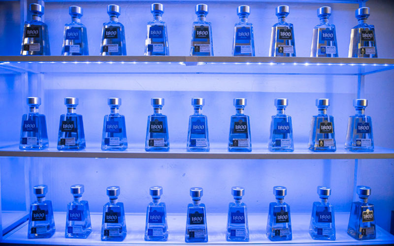 Miami Fl caterer provides bar service for Soundloud x 1800 Tequila Art Basel party