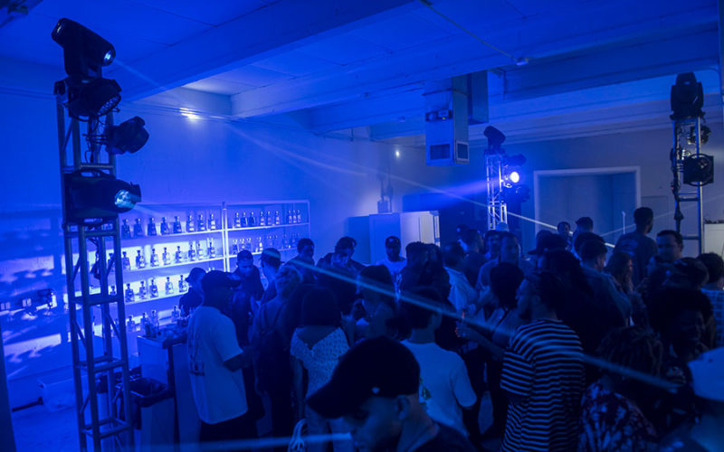 Miami caterers provide bar service for Soundcloud x 1800 Tequila Art Basel Party | Wynwood Arts District