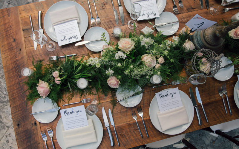Wedding packages include food, beverage, china, glass and silverware | Eggwhites Catering Miami FL