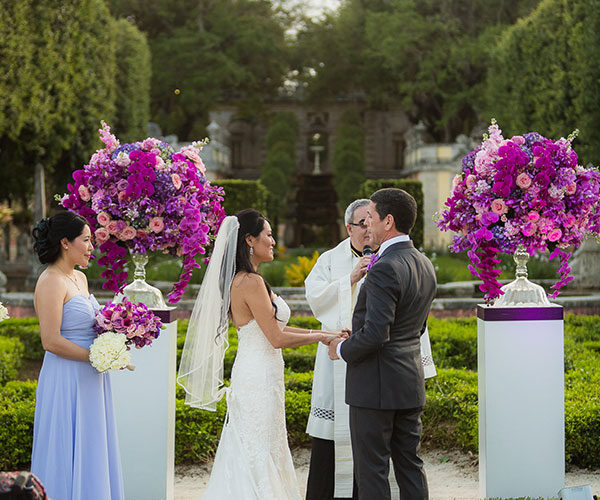 Multi-cultural Vizcaya wedding ceremony