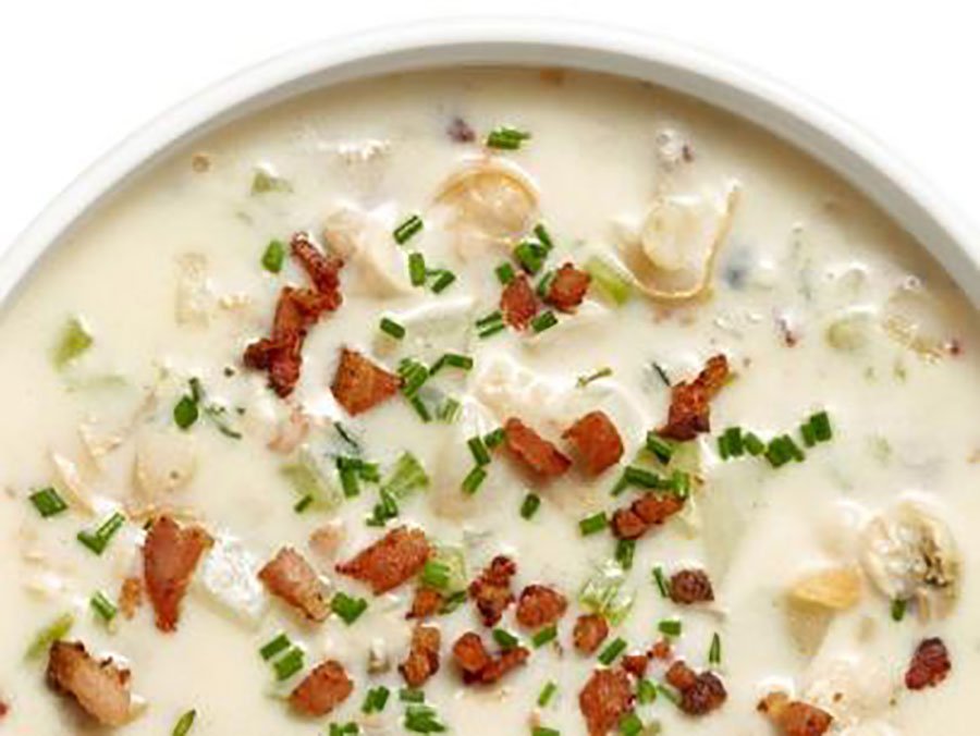 miami super bowl party catering | new england clam chowder