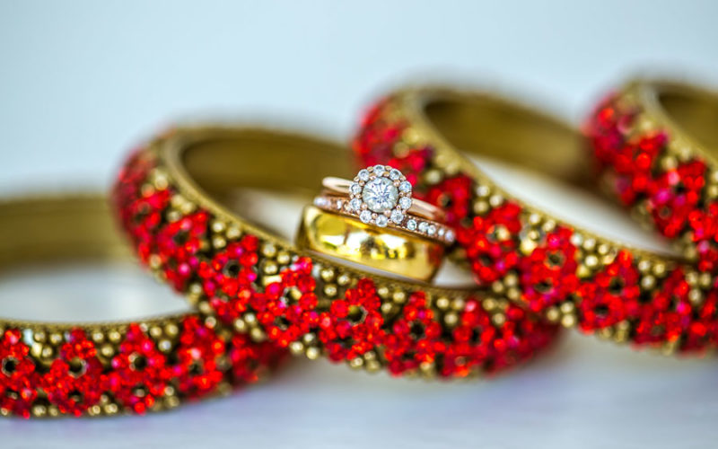 Traditional Indian Wedding Jewelry | Hindu bridal attire | Bangles