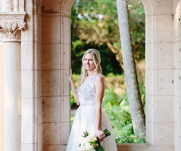 Bridal Portrait | Deering Estate Wedding