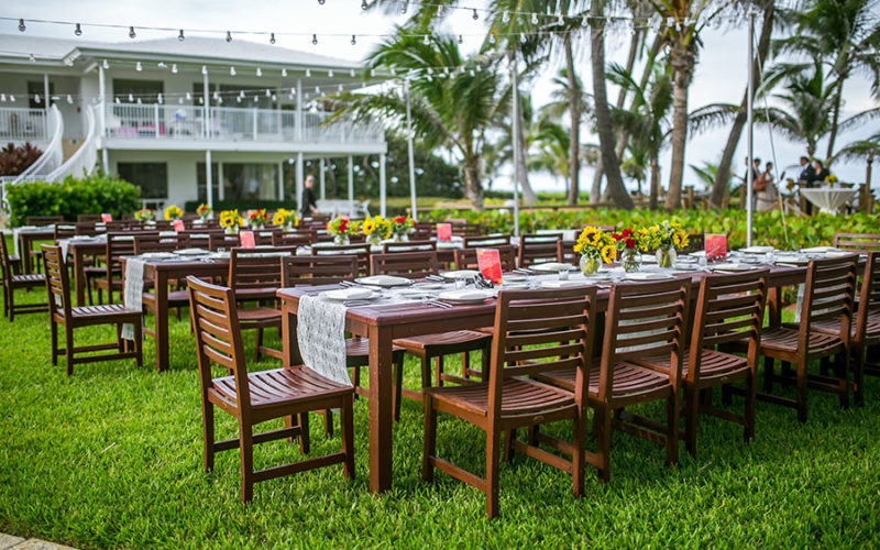 Indian wedding reception set-up | Wright by the Sea weddings | delray beach wedding venues