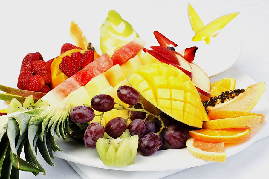 Tropical fruit platter
