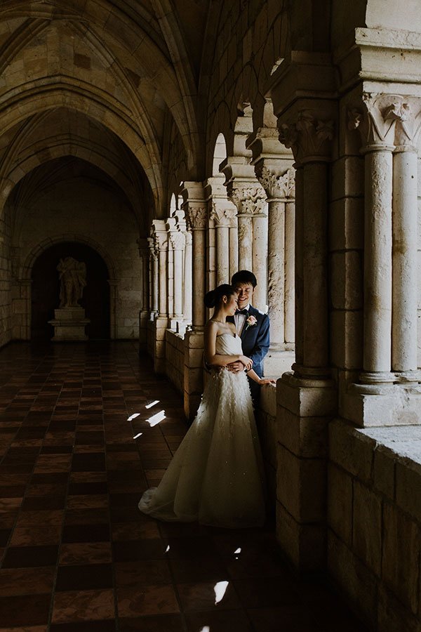 Wedding venues in Miami | Ancient Spanish Monastery wedding | Xinron and Peng