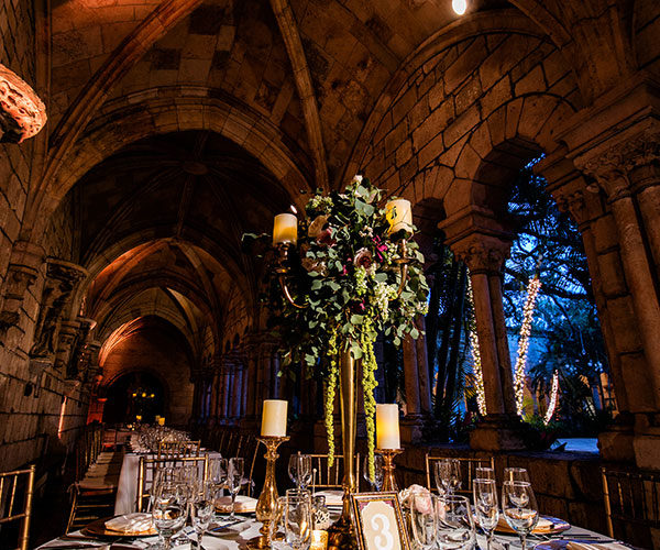 Wedding catering Miami venue | Ancient Spanish Monastery