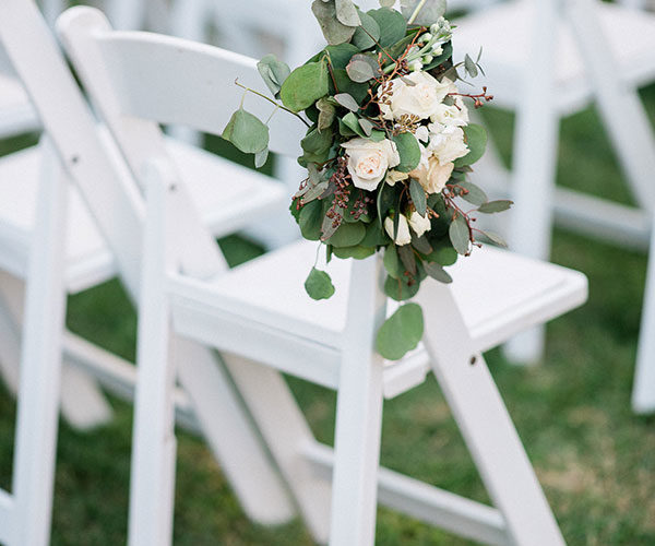 aisle decor | Botanical Garden Miami Beach wedding
