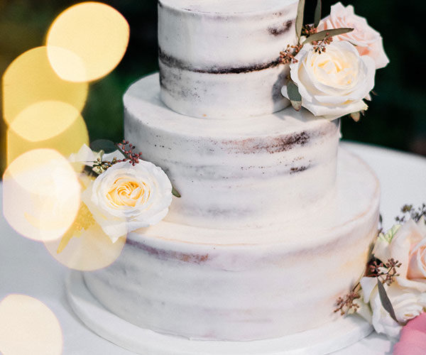 wedding cake | Botanical Garden Miami Beach wedding