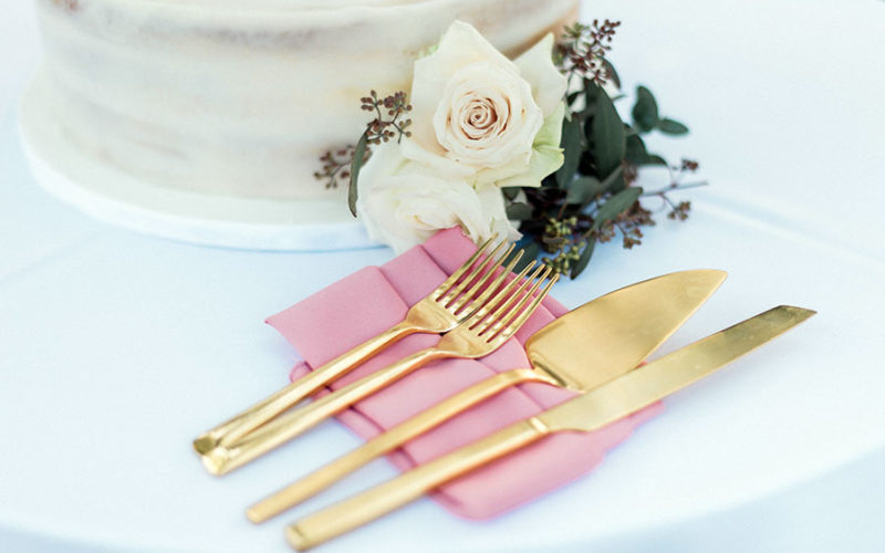 wedding cake detail | Botanical Garden Miami Beach wedding