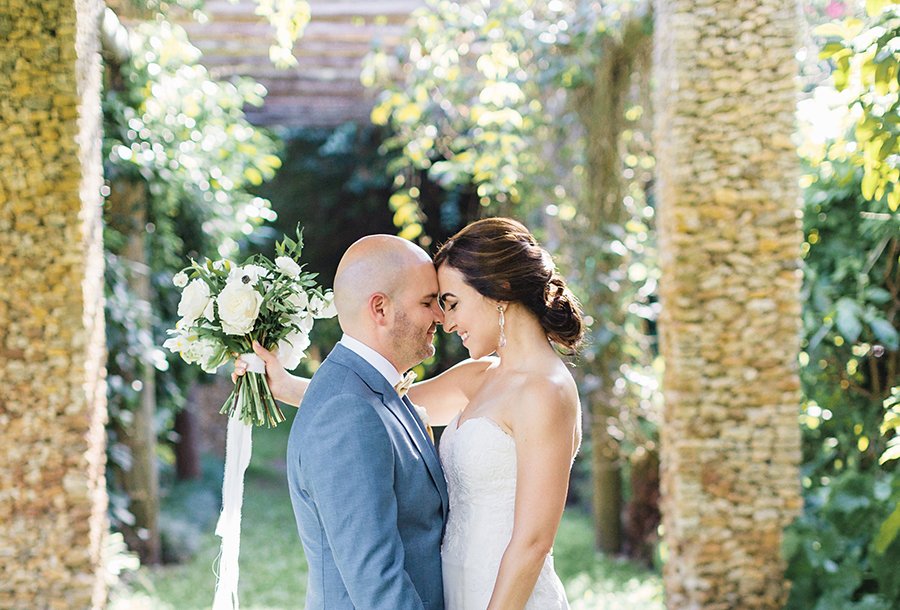 Fairchild Tropical Garden wedding reception | Iris and Alain