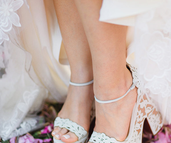 wedding shoes | fairchild wedding miami