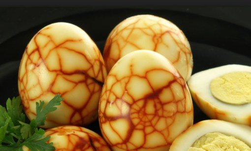 halloween themed catering | halloween spider web eggs