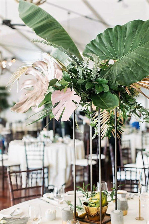 2019 Tropical Wedding Themes | Wedding Reception Ideas
