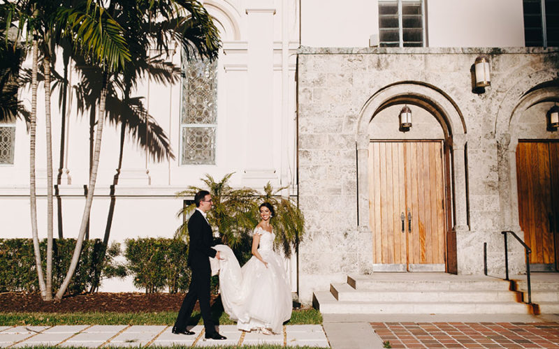 brickell wedding reception | michelle and scott