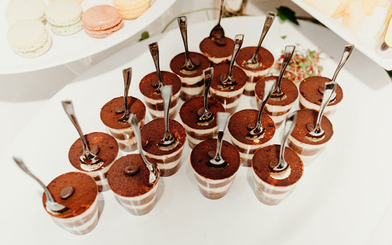 tiramisu | miami wedding catering