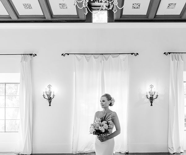 elegant wedding dresses for Miami wedding | Deering estate wedding