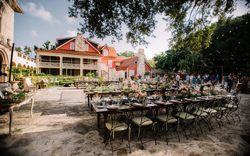 historic wedding venues | deering estate wedding miami