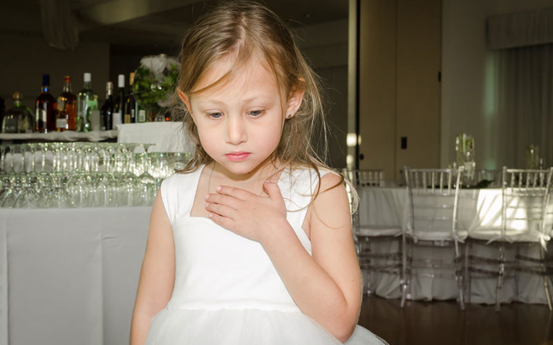 ronald shane center miami wedding | flower girl
