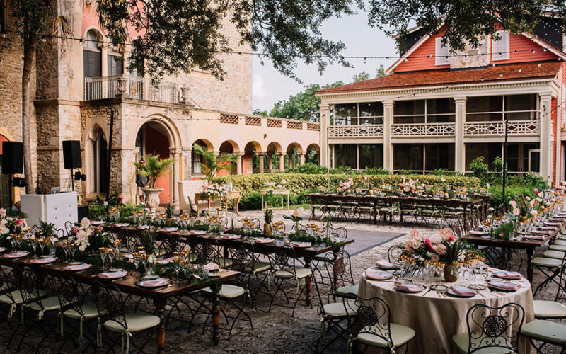 historic wedding venues | deering estate wedding miami